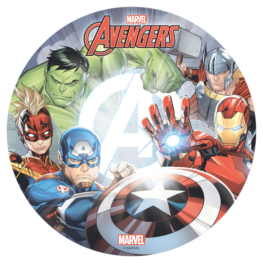 2er Set Avengers Tortenaufleger & Muffinaufleger