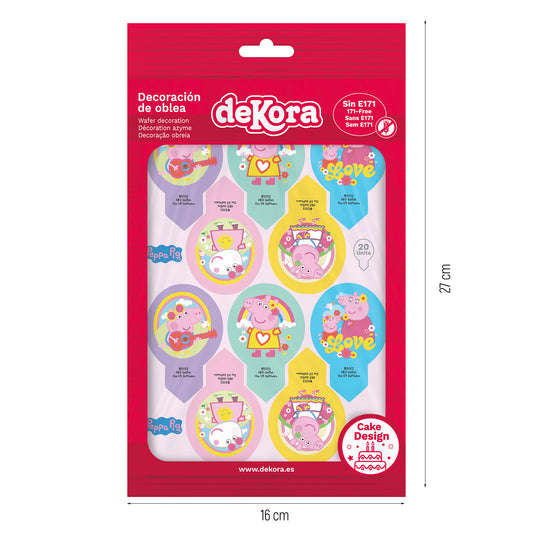 Muffinaufstecker Peppa Pig