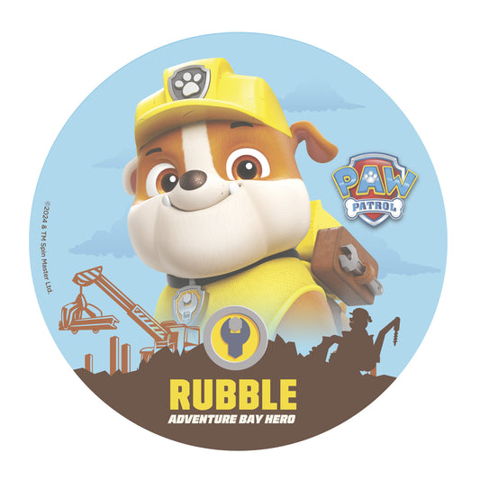 Rubble Paw Patrol - 20cm Oblate