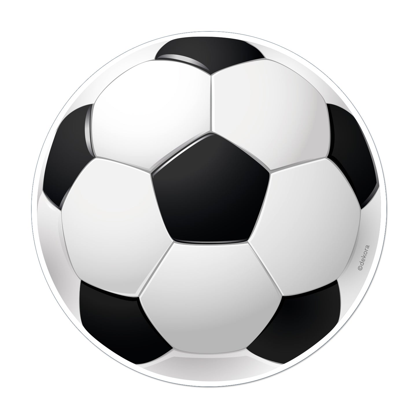 Fußball - 15,5cm Fondant