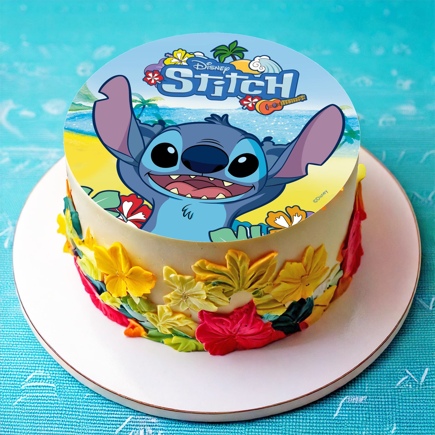 Stitch - 20cm Fondant