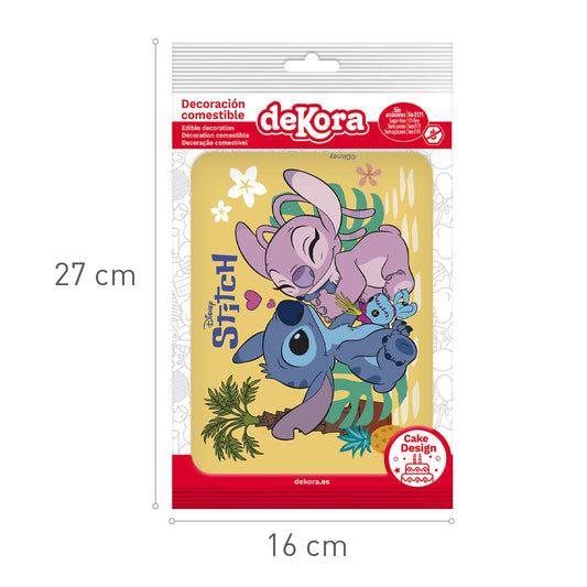 Stitch - 14,8 x 21cm Fondant