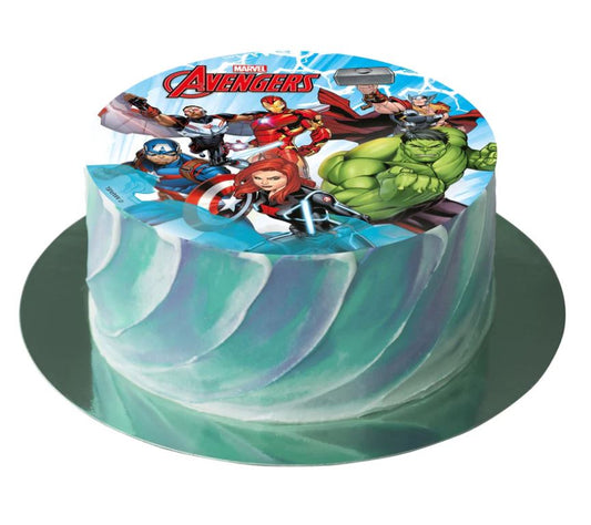 2er Set Avengers Tortenaufleger & Muffinaufleger