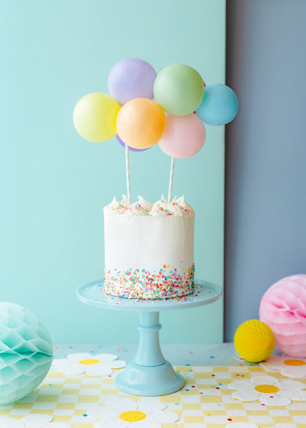 Ballon Cake Topper Regenbogen