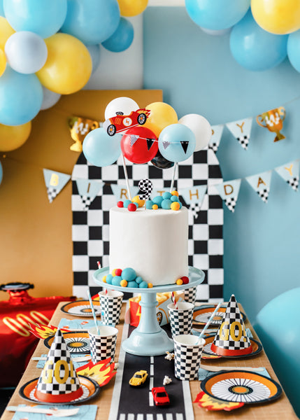 Ballon Cake Topper Auto