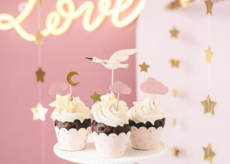 Cake Topper Storch