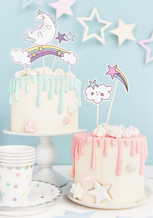 Cake Topper Einhorn Unicorn