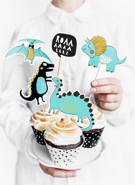 Cake Topper Dinosaurier