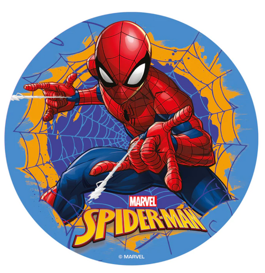 2er Set Spiderman Tortenaufleger & Muffinaufstecker