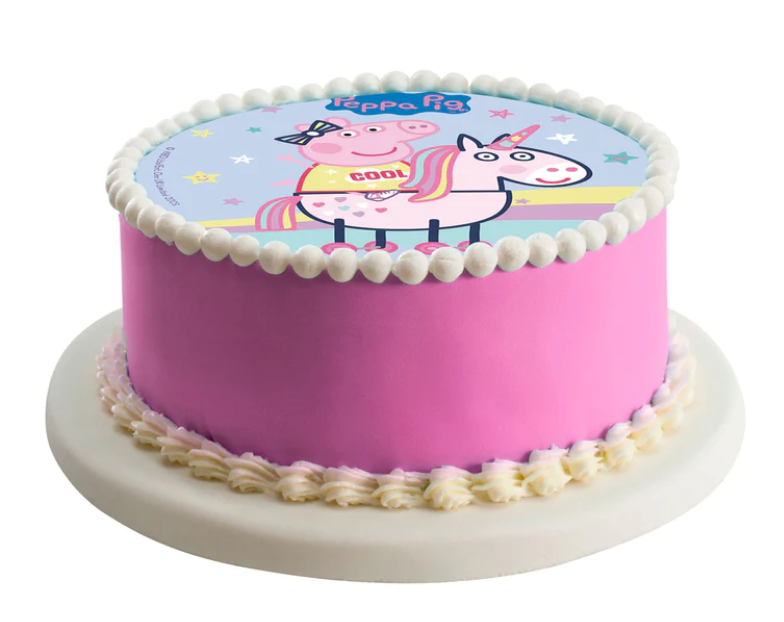 2er Set Peppa Pig Tortenaufleger & Muffinaufleger