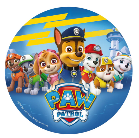 2er Set Paw Patrol Tortenaufleger & Muffinaufstecker