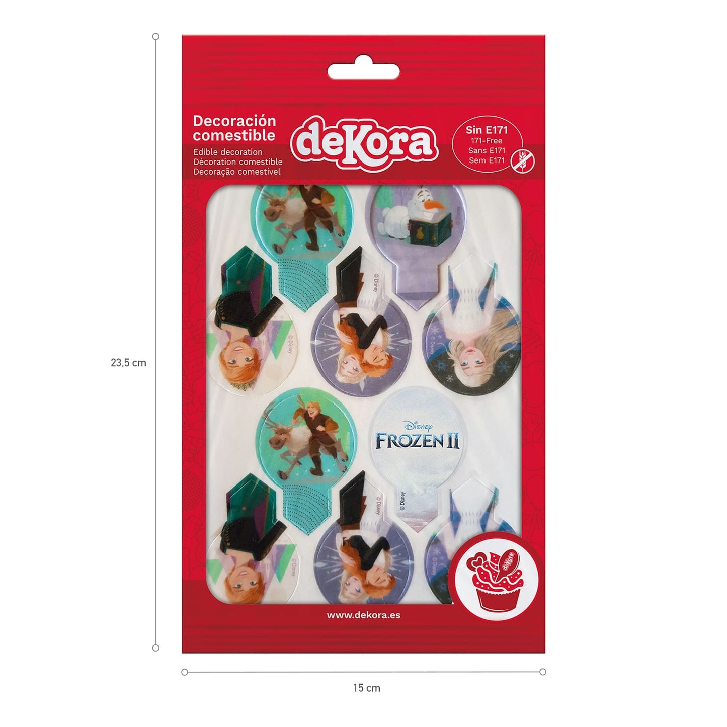 Muffinaufstecker Frozen