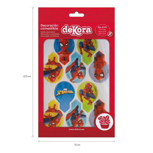Muffinaufstecker Spiderman