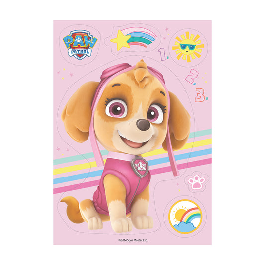 Paw Patrol Skye - 14,8 x 21cm Oblate
