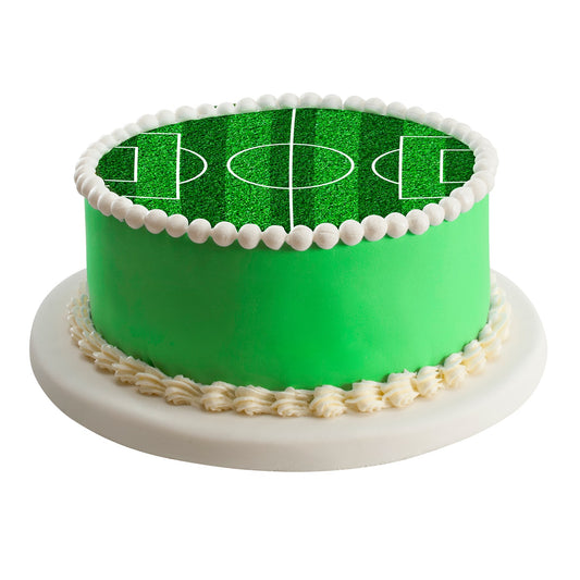 Fußballfeld - 16cm Fondant