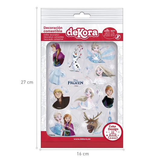 Frozen - 14,8 x 21cm Fondant