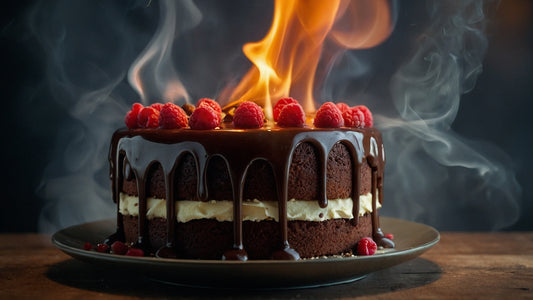 Burnaway Cakes: der neue Tortentrend 2024