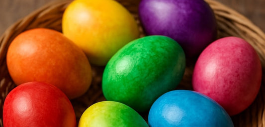 Ostereier färben mit Lebensmittelfarben – Anleitung und Tipps!
