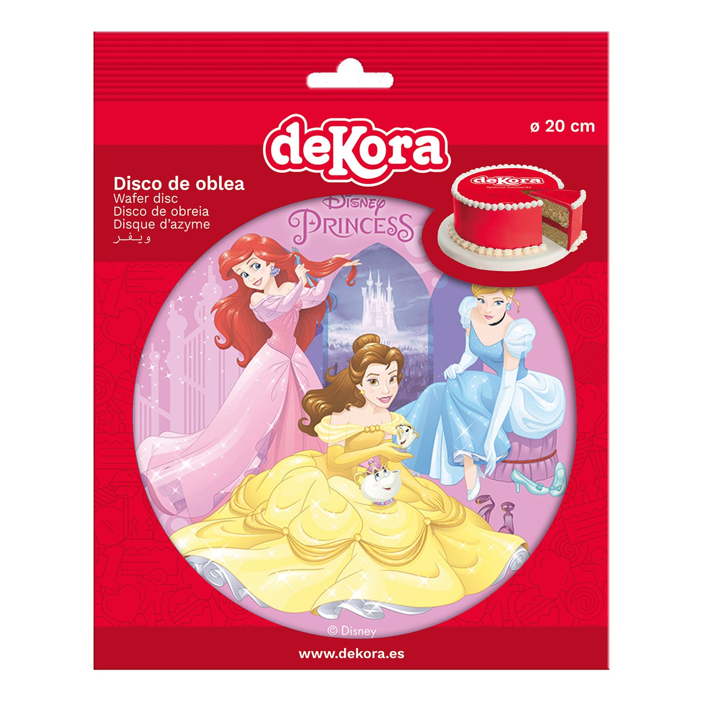 Princess - 20cm Oblate