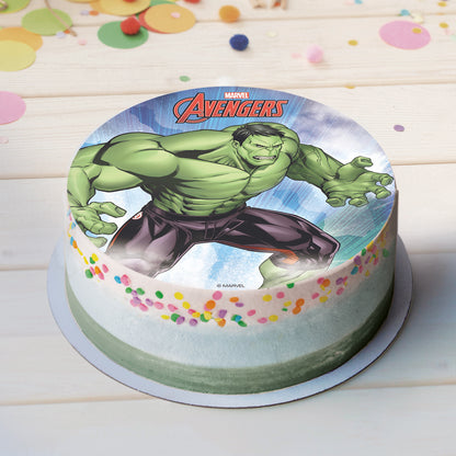 2er Set Hulk Tortenaufleger & Muffinaufleger