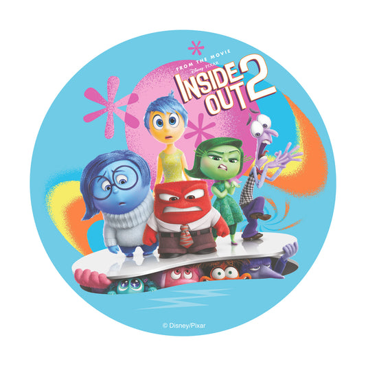 Inside Out / Alles steht Kopf - 20cm Oblate