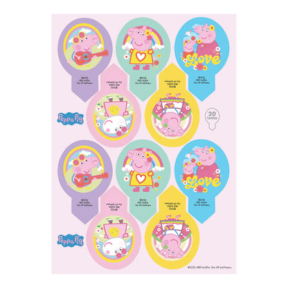 Muffinaufstecker Peppa Pig