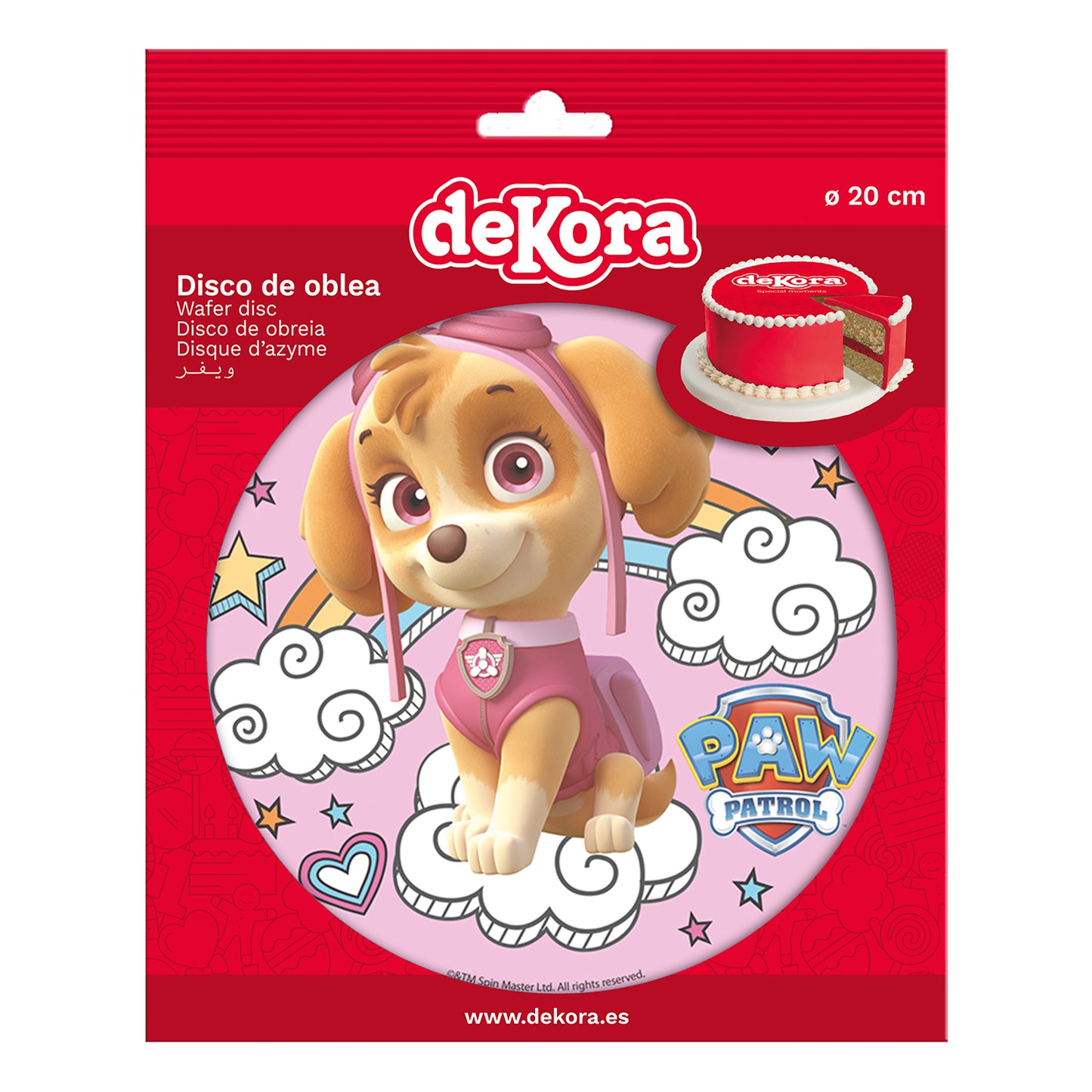 Paw Patrol - 20cm Oblate