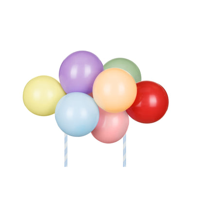 Ballon Cake Topper Regenbogen
