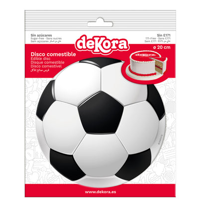 Fußball - 15,5cm Fondant