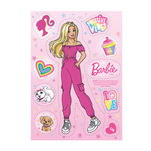 Barbie - 14,8 x 21cm Fondant