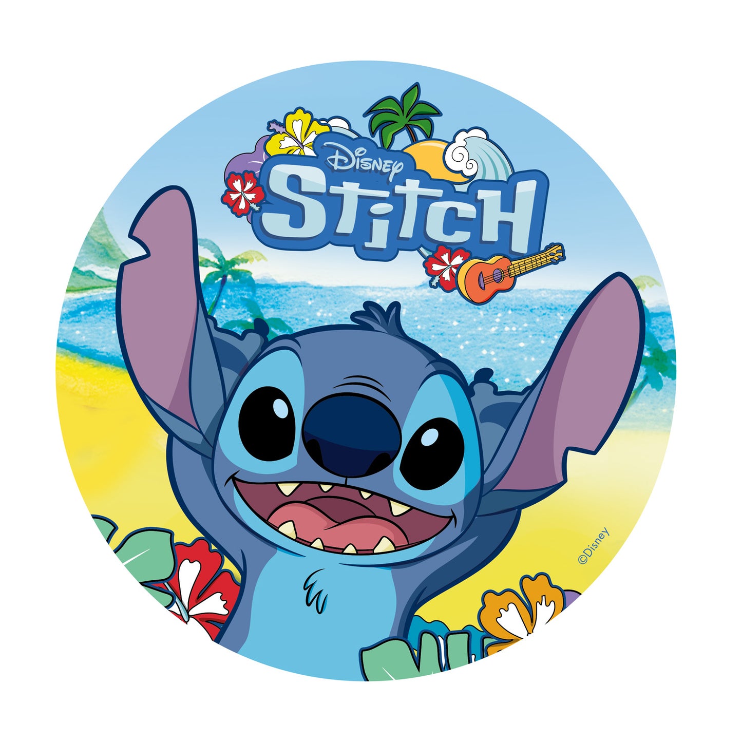 Stitch - 20cm Fondant