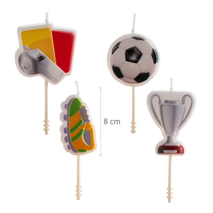 Fußball Kerzen