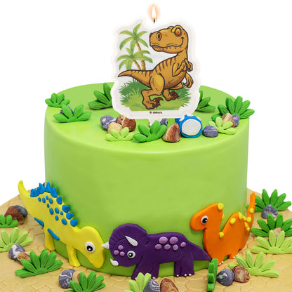Dinosaurier Kerze