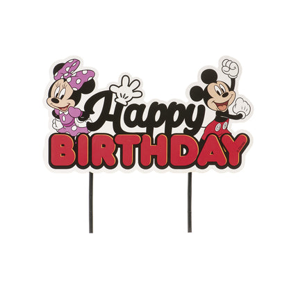 Cake Topper Minnie & Mickey Mouse