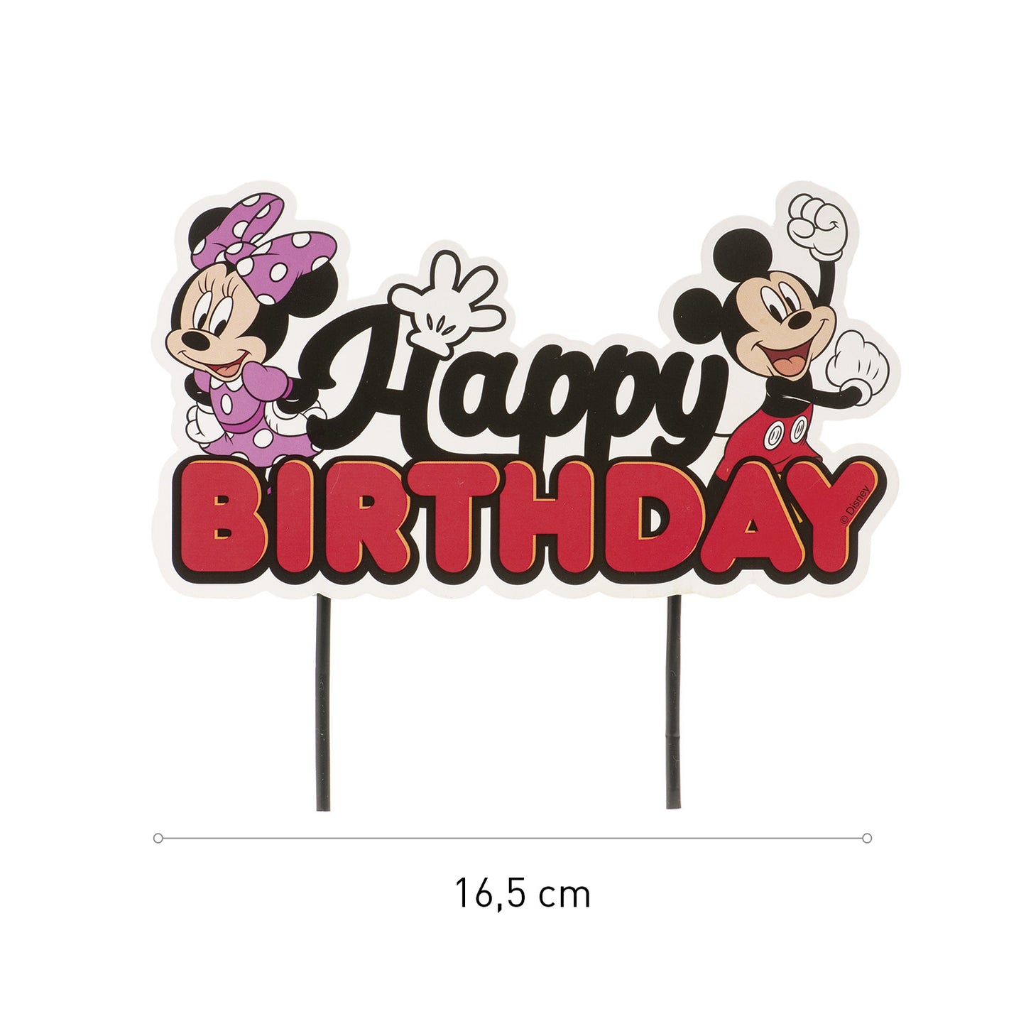 Cake Topper Minnie & Mickey Mouse