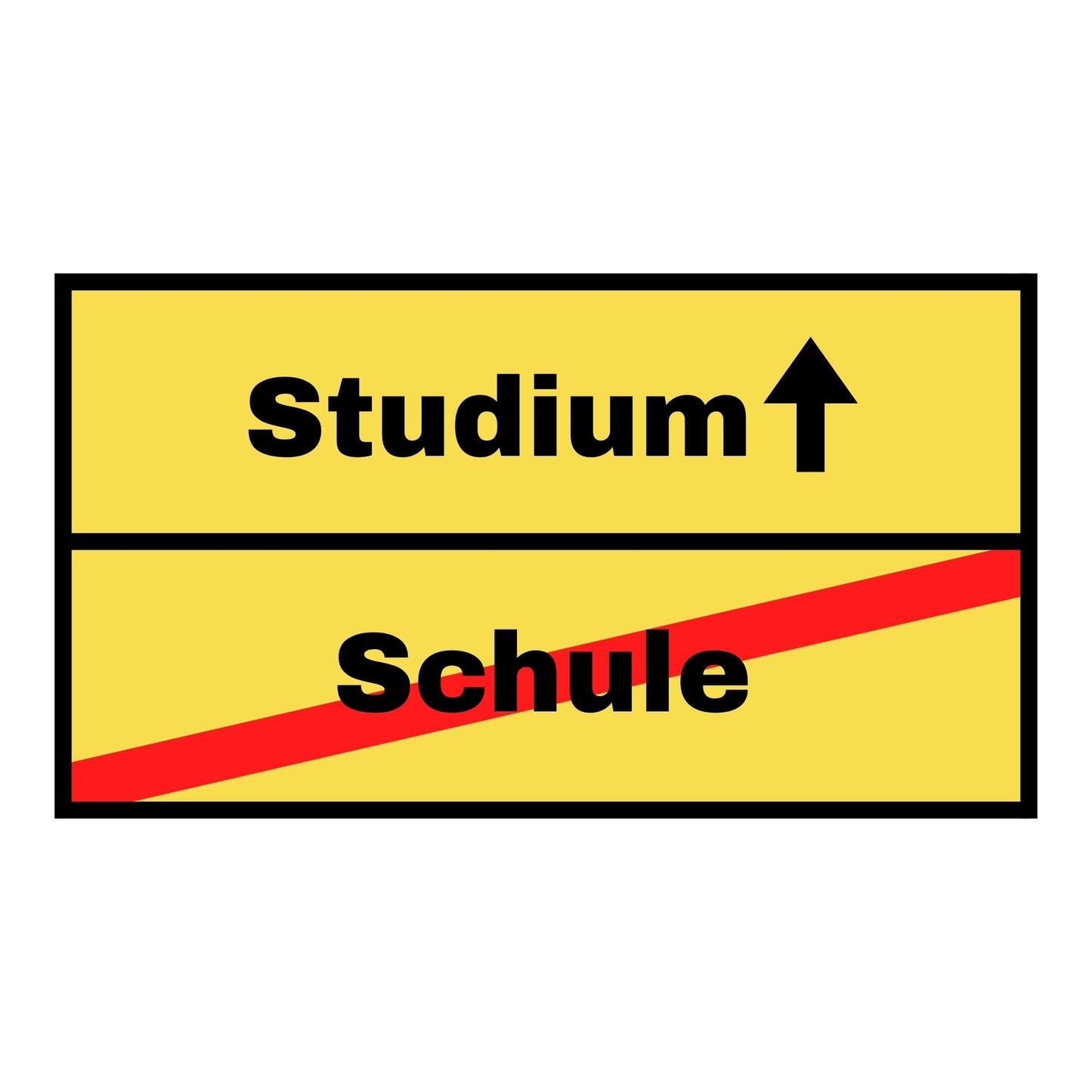 Tortenaufleger Schule/Studium eckig