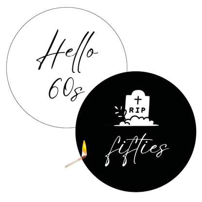 Burnaway Cake Set - Tortenaufleger Happy Birthday, Geburtstag