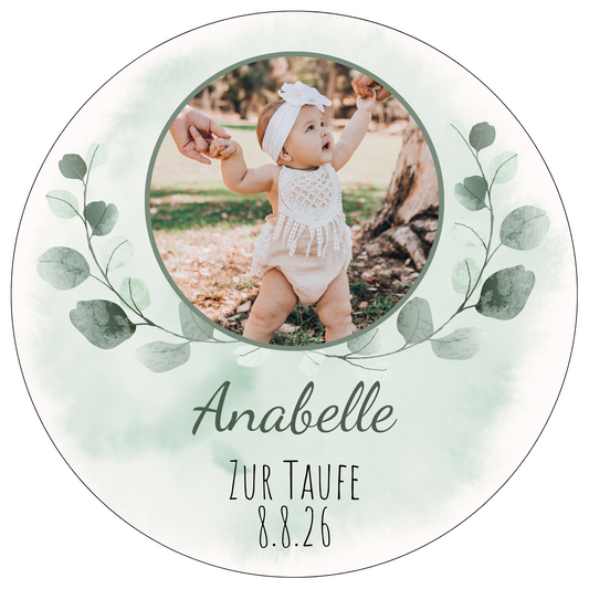 Tortenaufleger Taufe