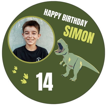 Tortenaufleger Geburtstag Dino