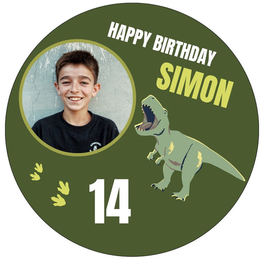 Tortenaufleger Geburtstag Dino