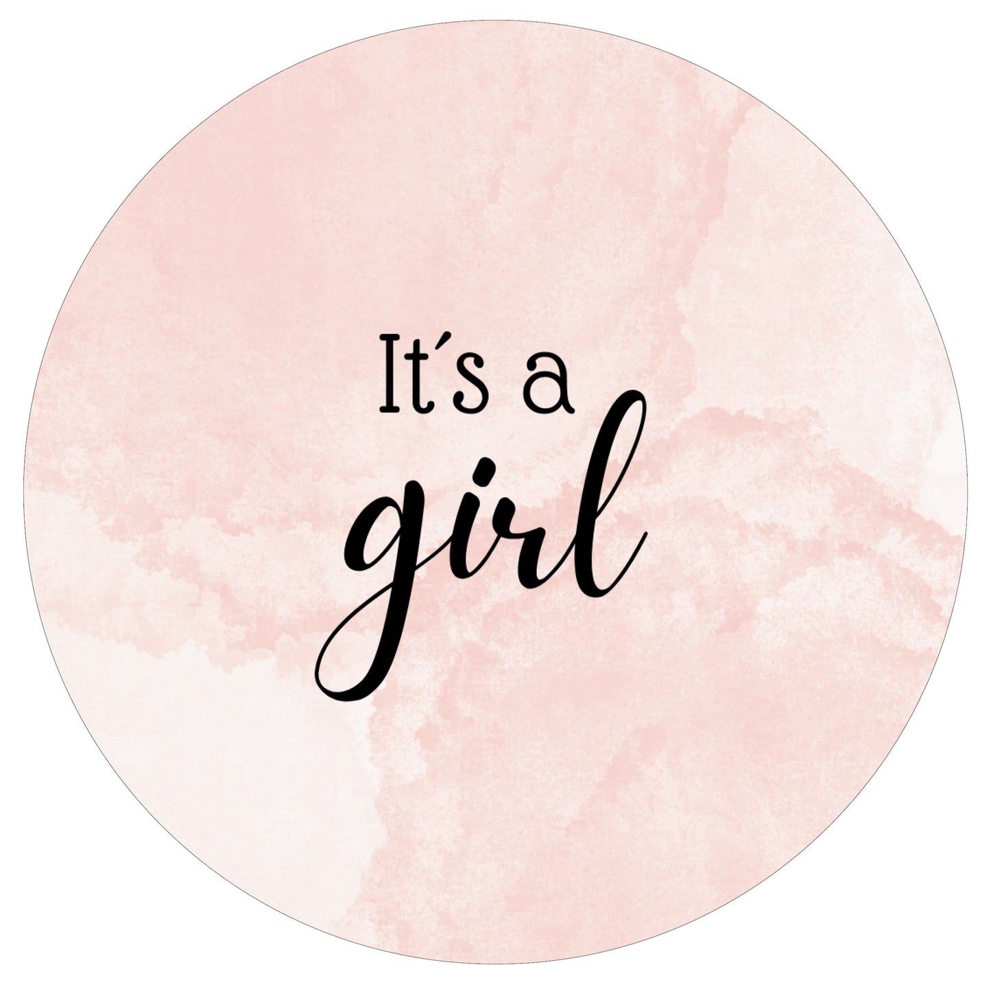 Burnaway Cake Set - Tortenaufleger Gender Reveal