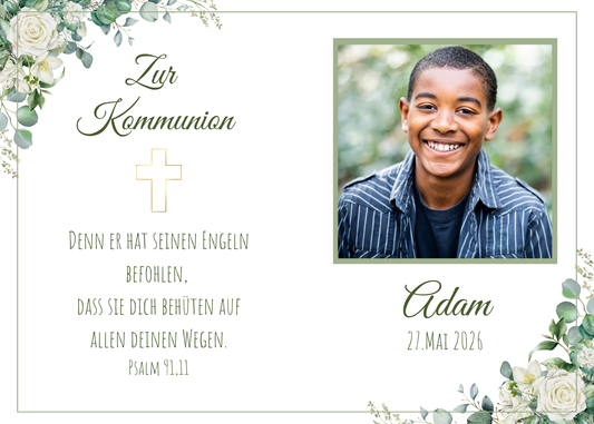 Tortenaufleger Kommunion Buch