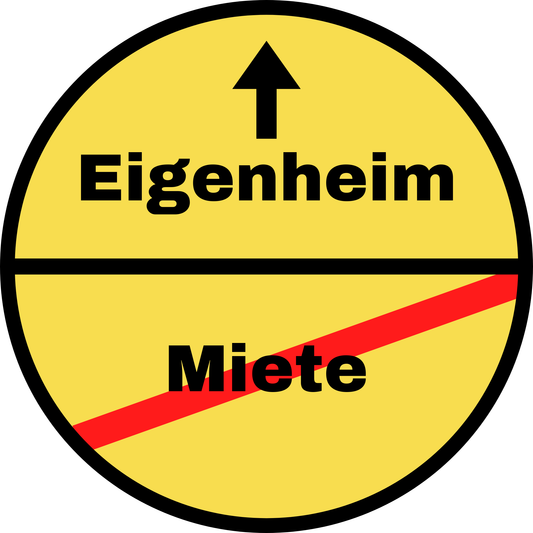 Tortenaufleger Miete/Eigenheim rund