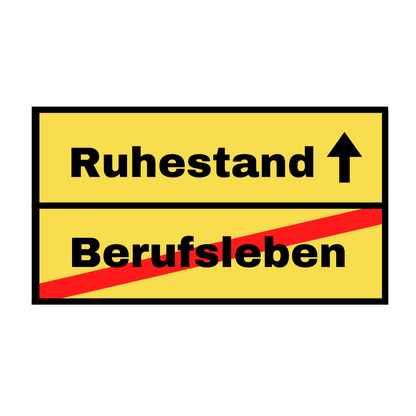 Tortenaufleger Rente/Ruhestand eckig - verschiedene Motive