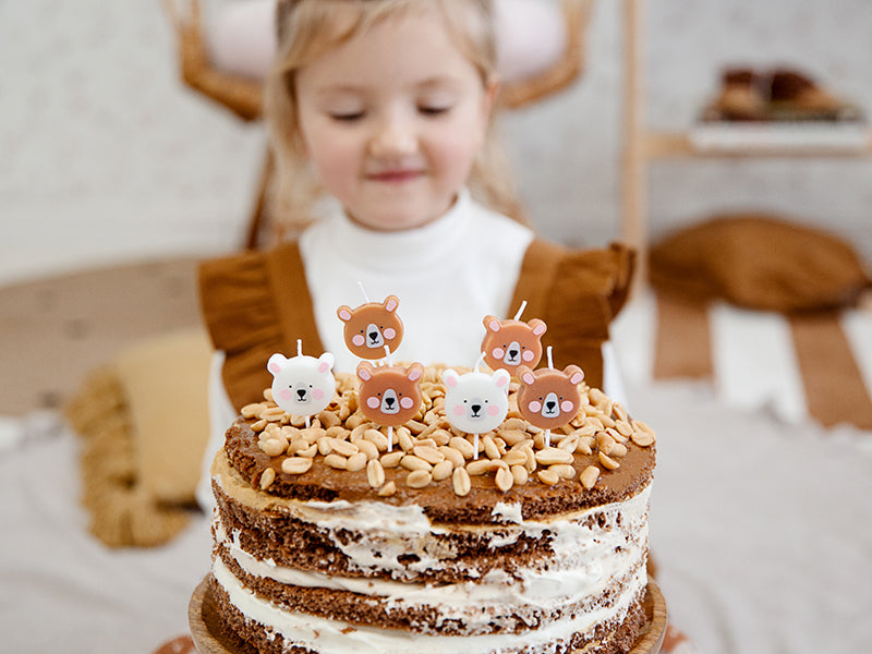 Teddybär Kerzen