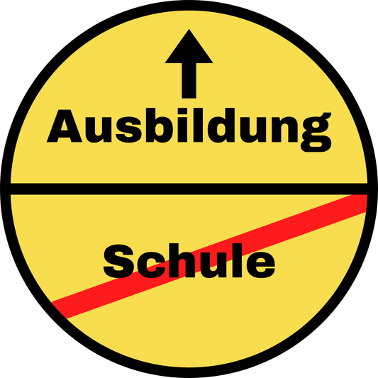 Tortenaufleger Schule/Ausbildung rund