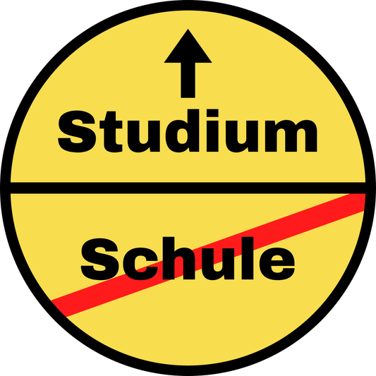 Tortenaufleger Schule/Studium rund