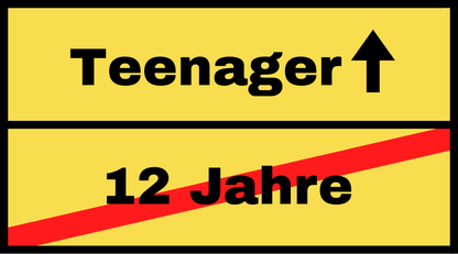 Tortenaufleger 12 Jahre/Teenager rund oder eckig