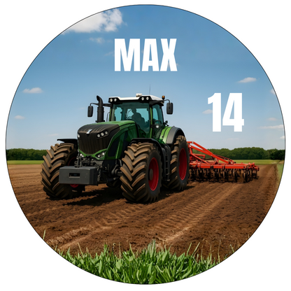 Tortenaufleger Geburtstag Traktor