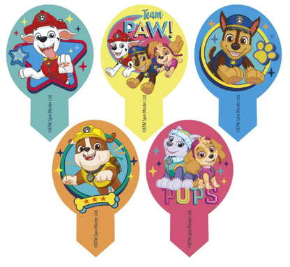 3er Set Paw Patrol Set Tortenaufleger, Muffinaufstecker & Kerzen